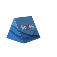 Triangular horizontal box