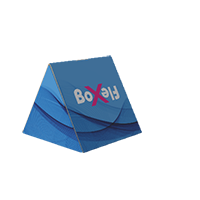 Triangular horizontal box