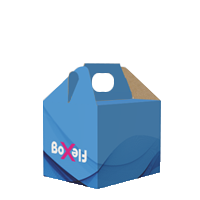 Decorative box with handle