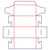 Clamp box - rozkrój